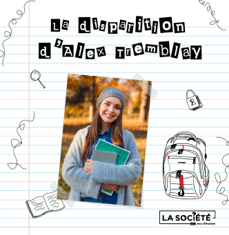 La disparitio...
Jeu d'enquête